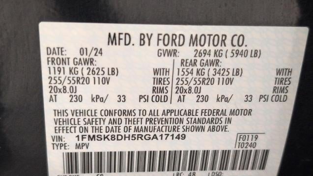 2024 Ford Explorer XLT