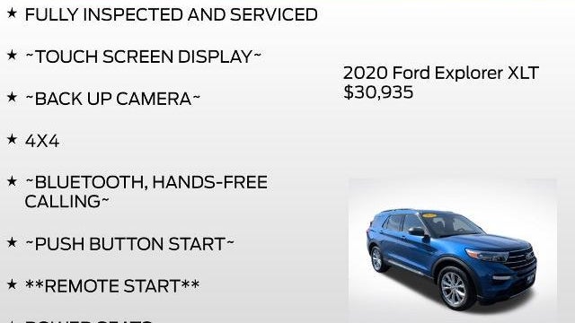 2020 Ford Explorer XLT