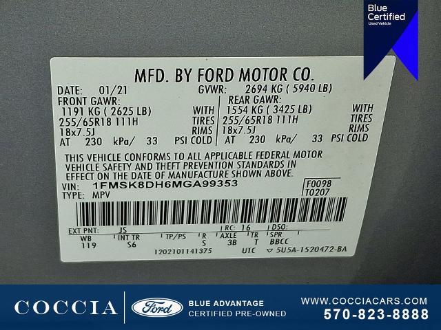 2021 Ford Explorer - $23,990