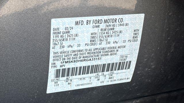 2024 Ford Explorer XLT