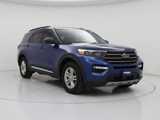 2021 Ford Explorer with Atlas Blue Metallic Exterior
