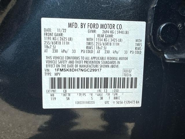 2022 Ford Explorer - $27,425