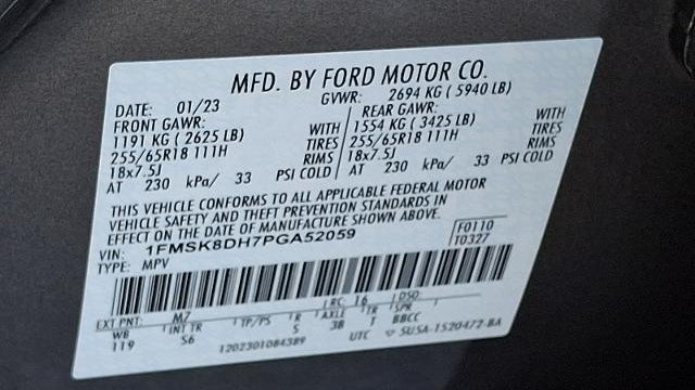 2023 Ford Explorer XLT