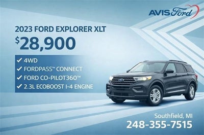 2023 Ford Explorer AWD XLT 4DR SUV