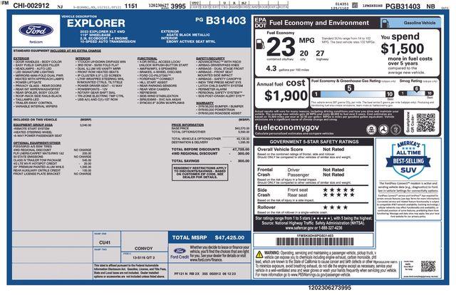 2023 Ford Explorer - $32,495