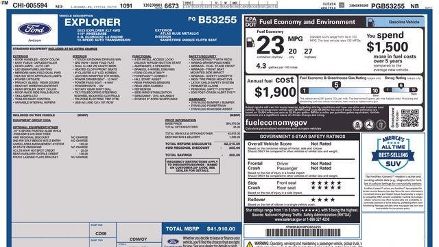 2023 Ford Explorer XLT