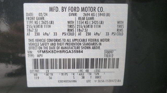 2024 Ford Explorer XLT