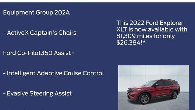 2022 Ford Explorer XLT