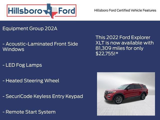 2022 Ford Explorer - $22,755