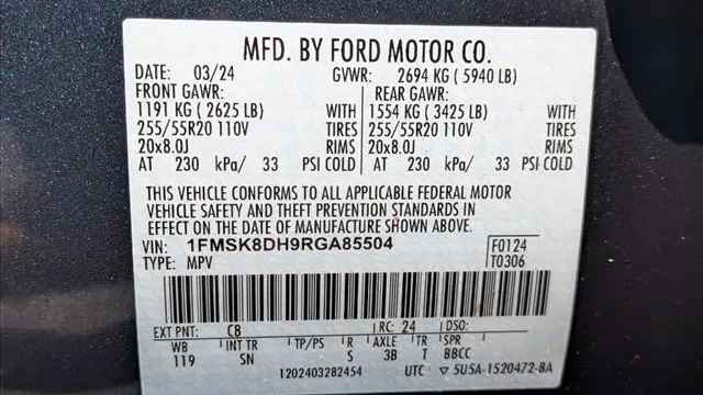 2024 Ford Explorer XLT
