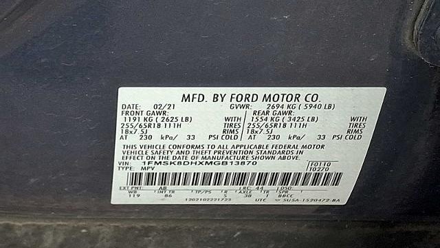 2021 Ford Explorer XLT