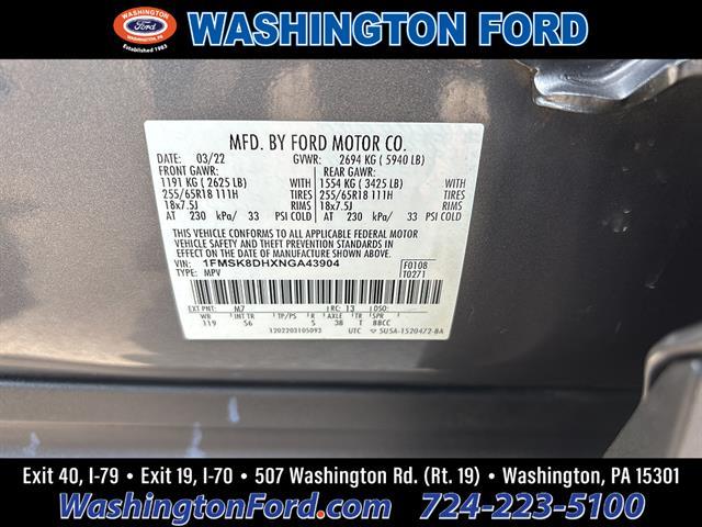2022 Ford Explorer - $28,500