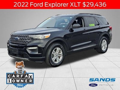 2022 Ford Explorer AWD XLT 4DR SUV