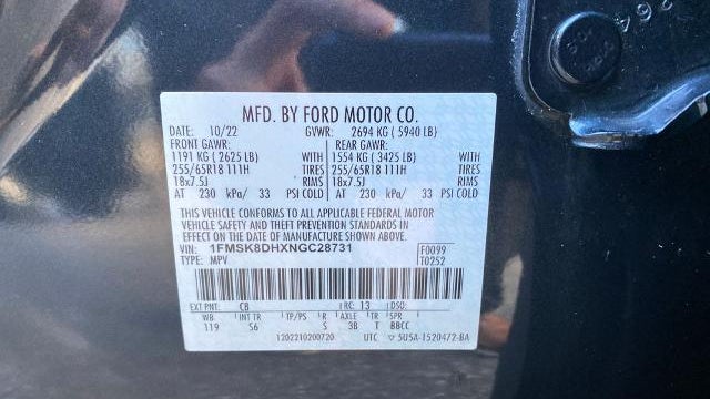 2022 Ford Explorer XLT