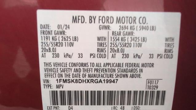 2024 Ford Explorer XLT