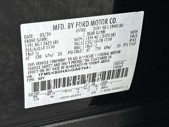 2024 Ford Explorer - $28,835