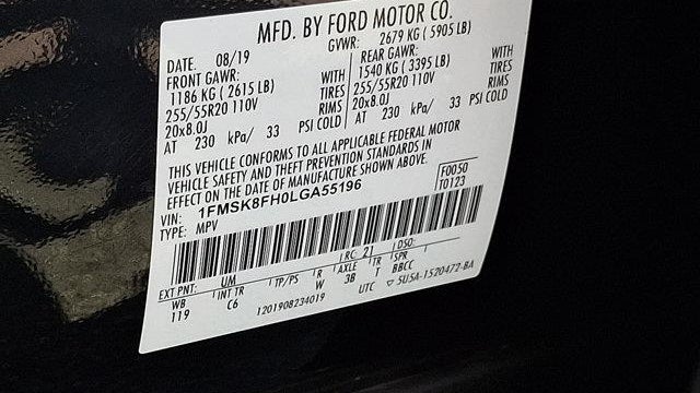 2020 Ford Explorer Limited