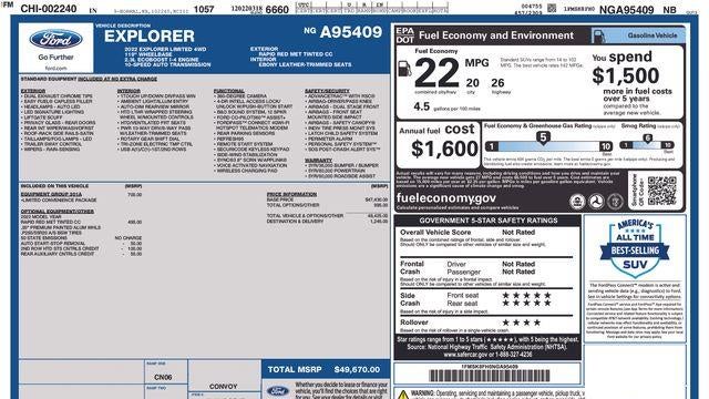 2022 Ford Explorer Limited
