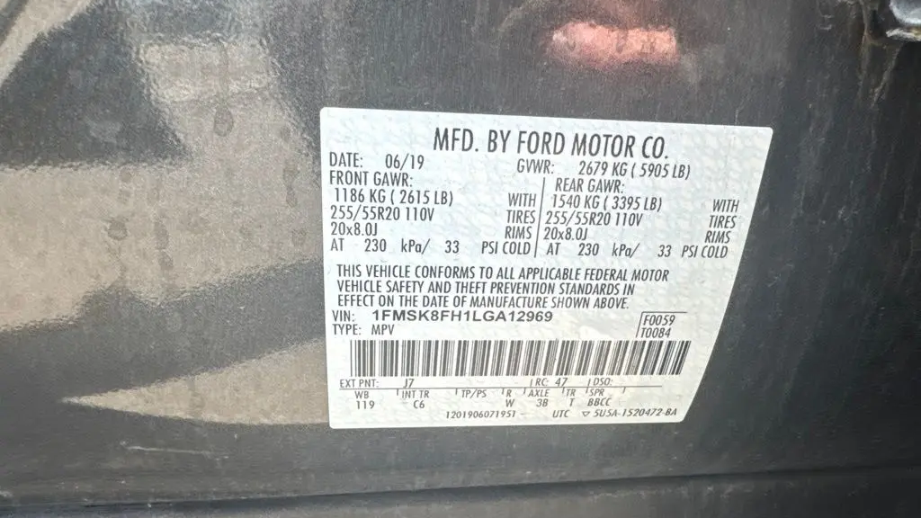 2020 Ford Explorer Limited