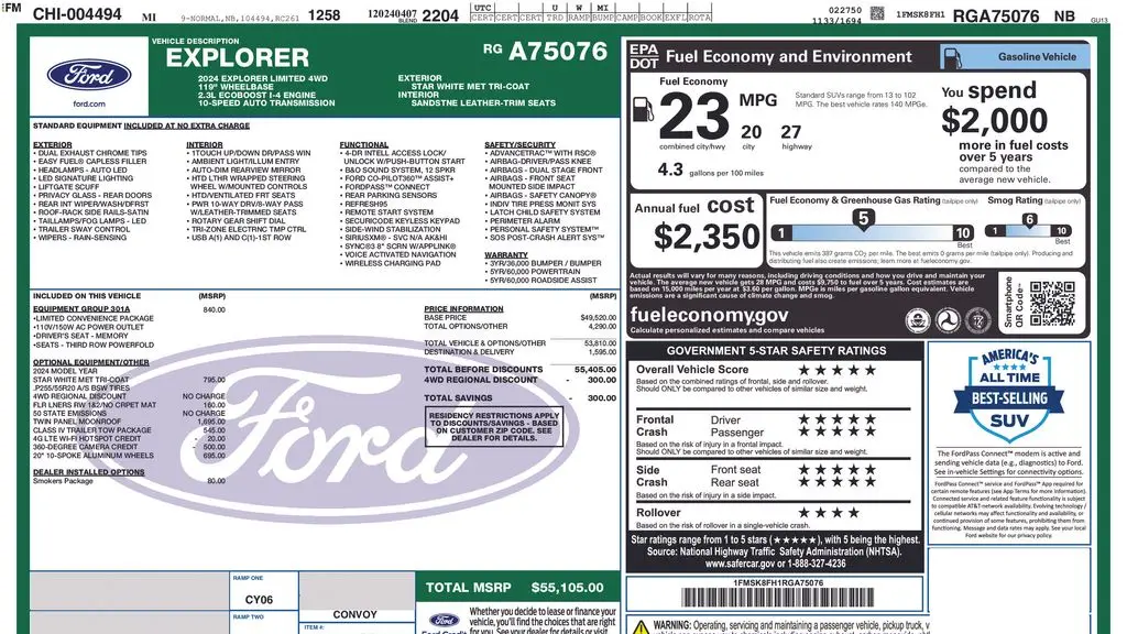 2024 Ford Explorer Limited