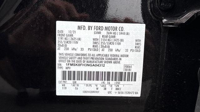 2022 Ford Explorer Limited