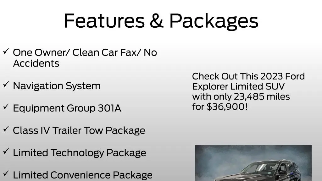 2023 Ford Explorer Limited