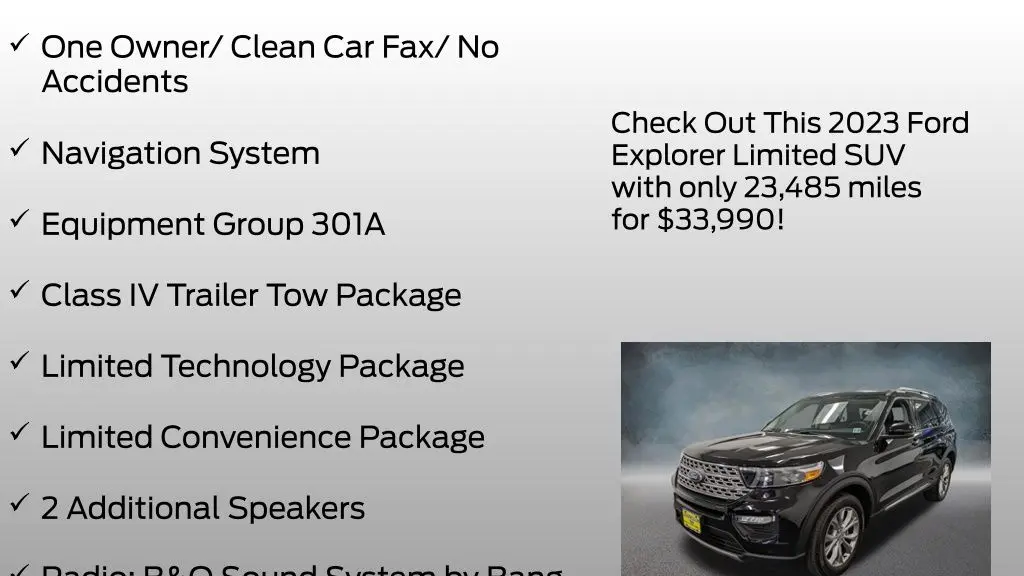 2023 Ford Explorer Limited