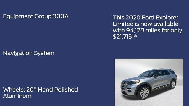 2020 Ford Explorer Limited