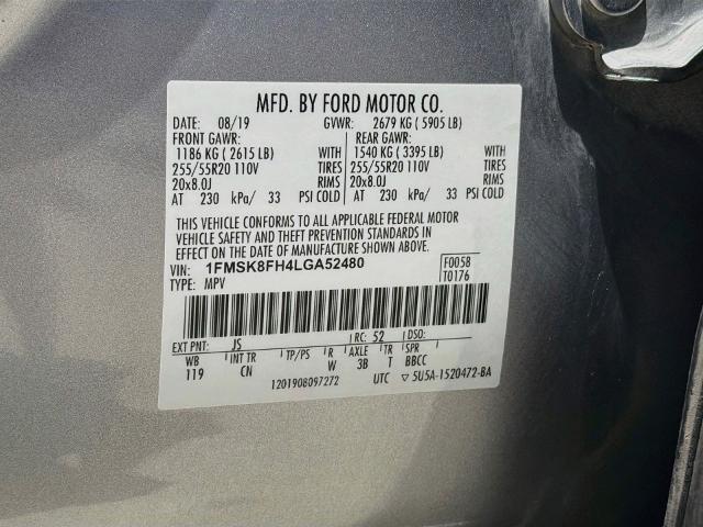 2020 Ford Explorer - $20,269