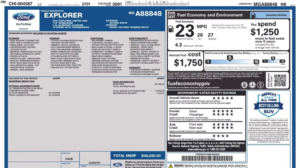 2021 Ford Explorer Limited