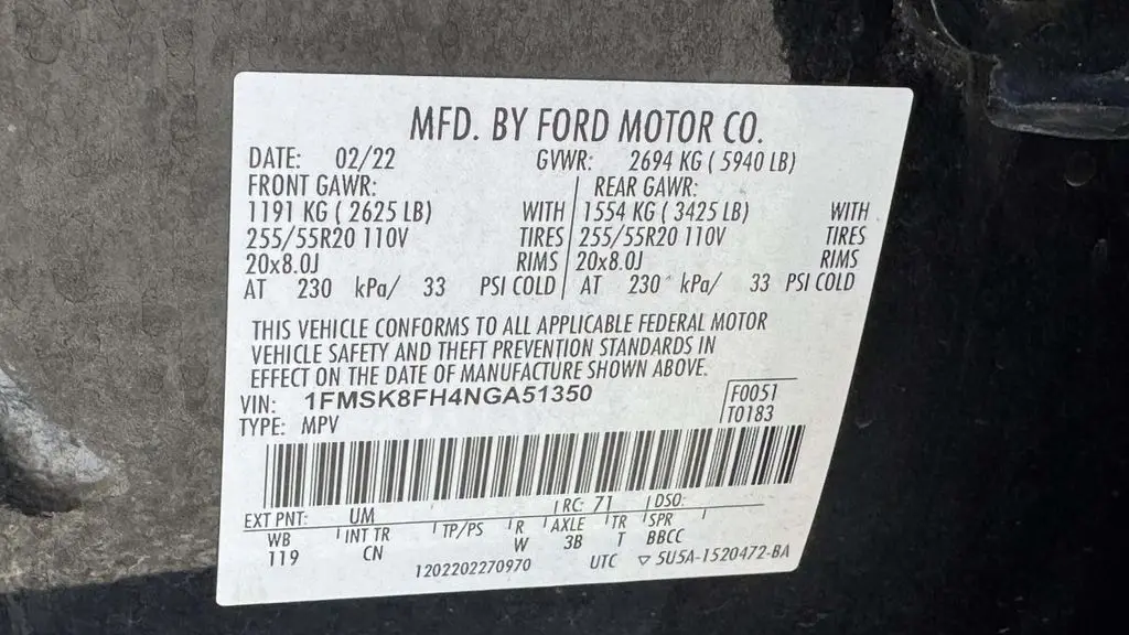 2022 Ford Explorer Limited