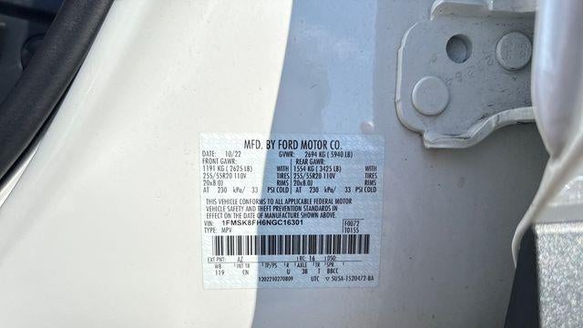 2022 Ford Explorer Limited