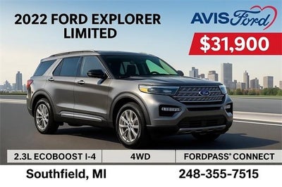 2022 Ford Explorer AWD Limited 4DR SUV