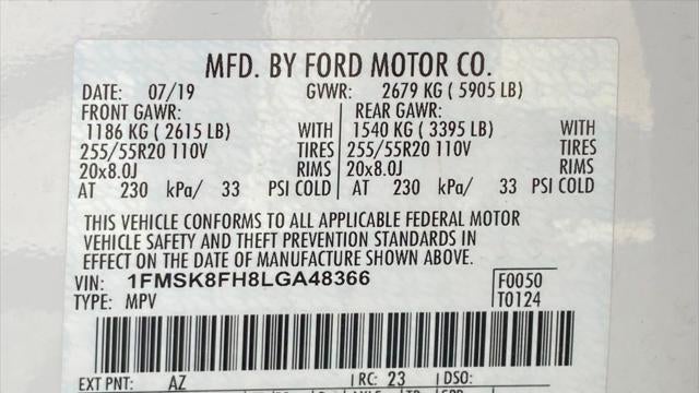 2020 Ford Explorer Limited