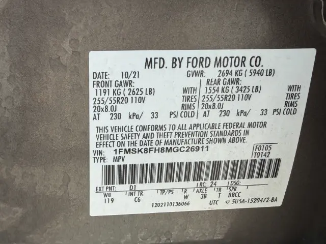 2021 Ford Explorer - $23,999