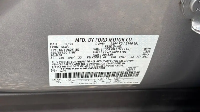 2023 Ford Explorer Limited