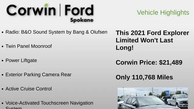 2021 Ford Explorer Limited