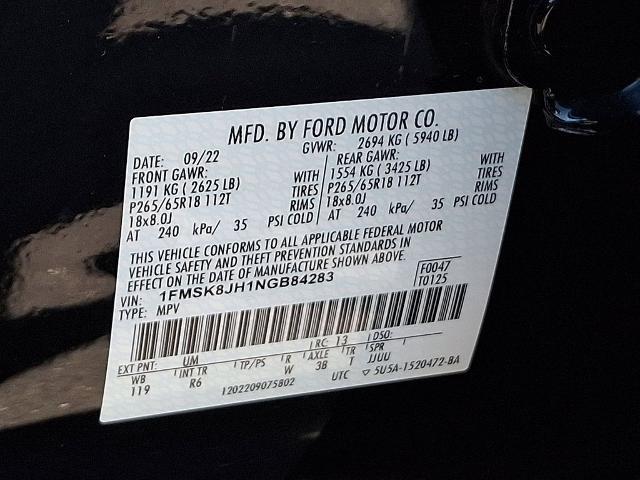 2022 Ford Explorer - $31,997