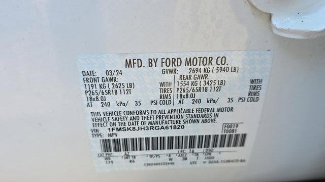 2024 Ford Explorer Timberline