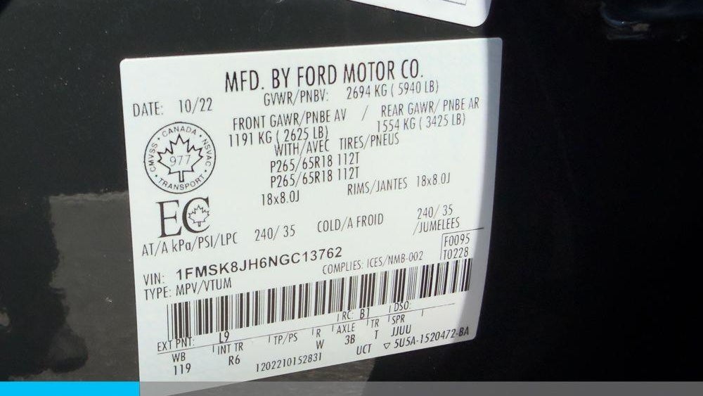 2022 Ford Explorer Timberline