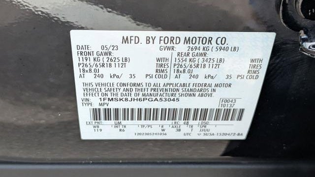 2023 Ford Explorer Timberline