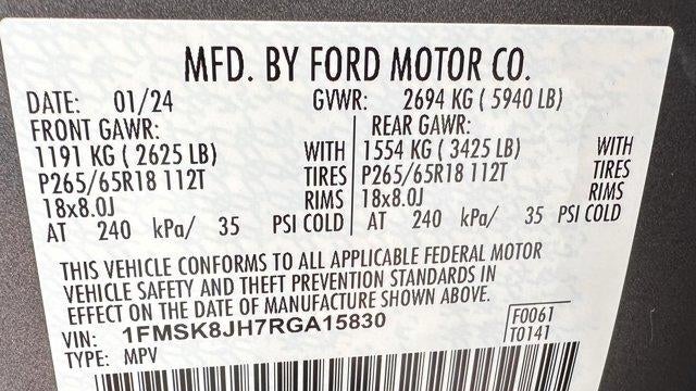 2024 Ford Explorer Timberline