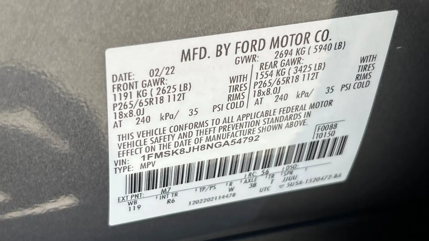 2022 Ford Explorer Timberline