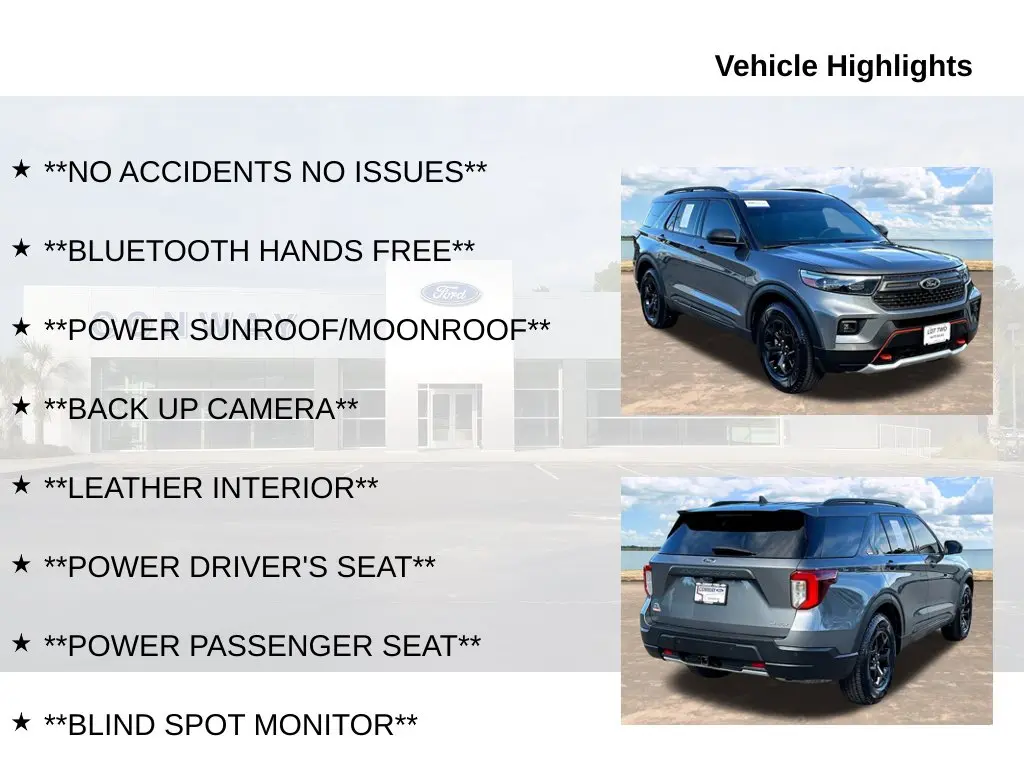 2023 Ford Explorer - $38,295
