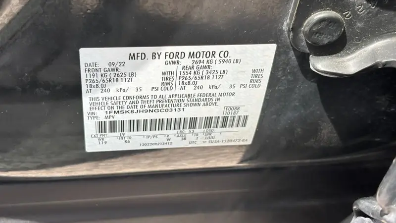 2022 Ford Explorer Timberline