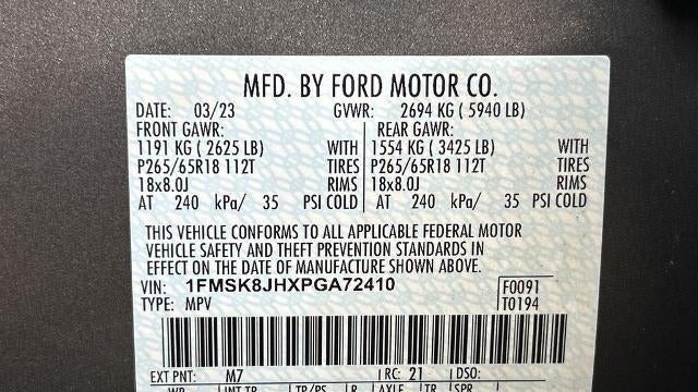 2023 Ford Explorer Timberline