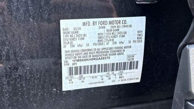 2024 Ford Explorer ST-Line