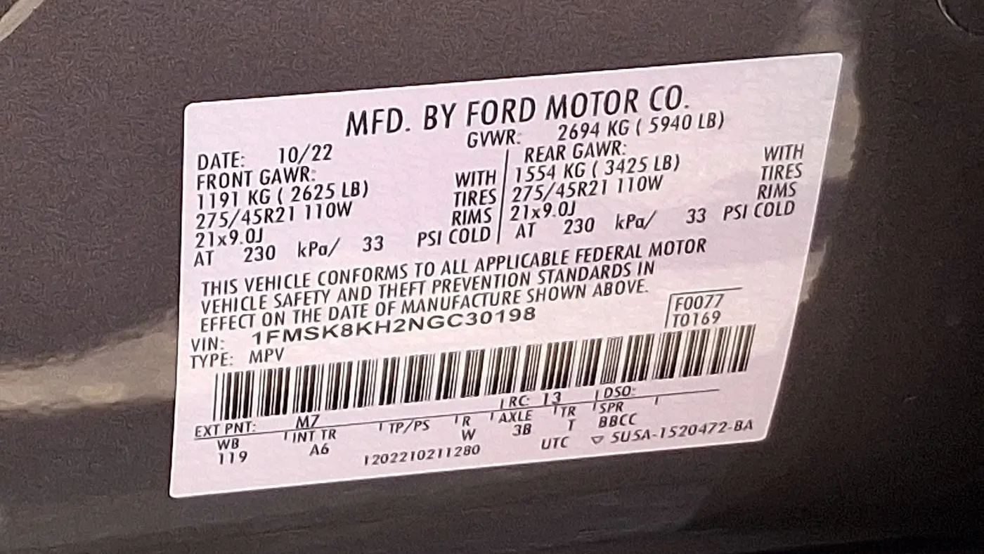 2022 Ford Explorer ST-Line