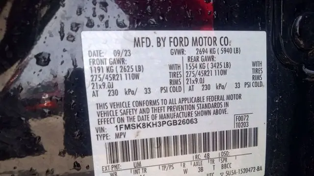 2023 Ford Explorer ST-Line