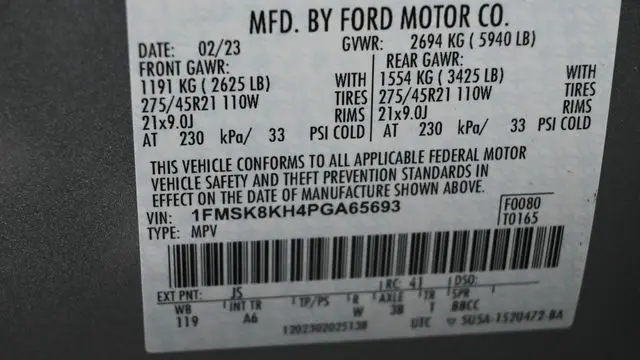 2023 Ford Explorer ST-Line